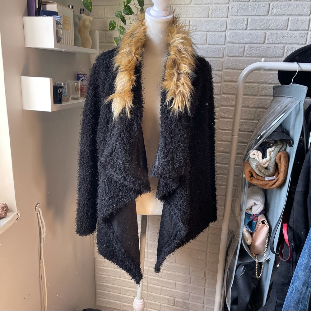 Fuzzy Cardigan